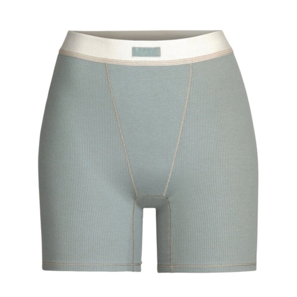 NWT | SKIMS Boxer Bundle! | Size S | Teal And Blue